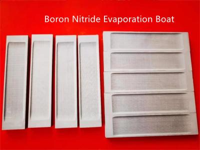 China Thickness 10mm Boron Nitride Evaporation Boats Metalizer For Metallizing for sale