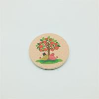 China Cork Base Ceramic Absorbent Drink Coaster Non Slip for sale