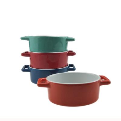 China De gepersonaliseerde Pannen van Tray Bakeware Ceramic Set Baking van de 4 Stukken Noordse Kaas Te koop