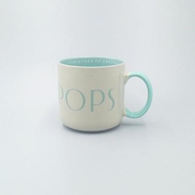 China AB Grade Customized White Ceramic Coffee Mug Modern As Gifts for sale