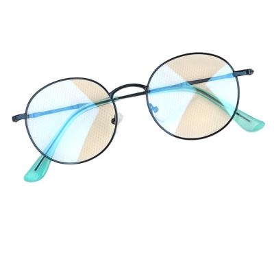 China 20 years experience around metal blue light blocking glasses optical frames for myopic for sale