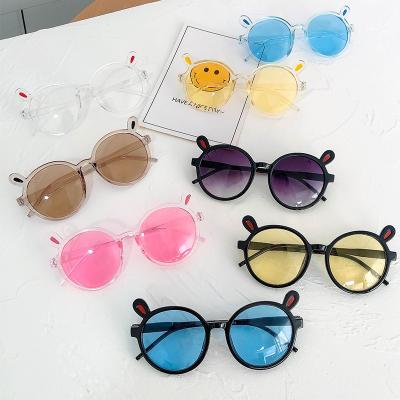 China 20 Years Experience Wholesale Metal Frame Sun Glasses Chain Sunglasses Kids Baby UV400 Sun Glasses For Kids Children for sale