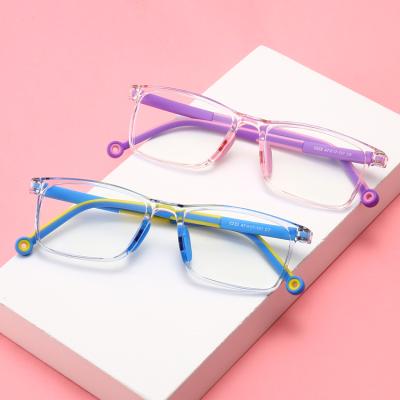 China 20 Years Experience New TR90 Double Injection Frame & Inc. Optical Blocking Light Anti-Blue Glasses Kids Glasses for sale