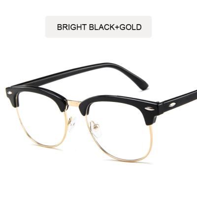 China 20 Years Experience Classic Wholesale Cheap Colored Glass Optical Glasses Frame for sale