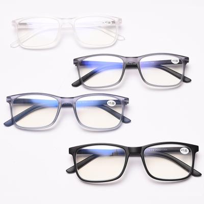 China 20 Years Experience Retro Eyewear Fashion Ultralight Presbyopic Glasses Wholesale Cheap Men's Reading Glasses With Spring Hinge for sale