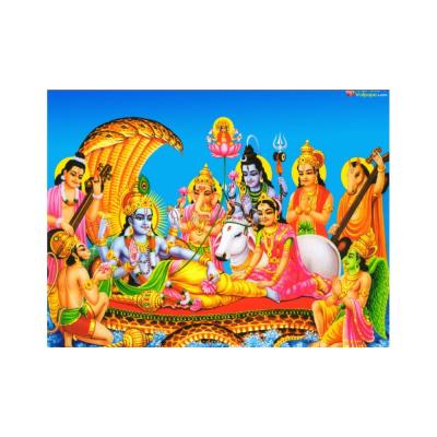 China Other INDIA MARKET Lenticular Lens Card Lenticular Printing Hindu God for sale