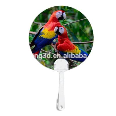 China Beautiful Designs Promotional Hand Fans Custom Europe 3D Lenticular Hand Fan for sale