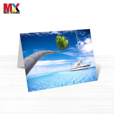 China New World Design 3d Lenticular Greeting Card For Gift for sale