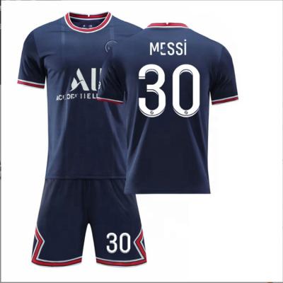 China 2022 Seasons Quick Dry Soccer Wear Cheap Wholesale 2023 Club Football Clothing Uniform Football Kit Jersey Manufacturer Sets for sale