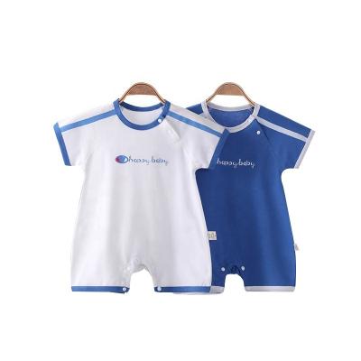 China 100% Cotton Infant Baby Loungewear Simple Romper Fabric Best Clothes - Newborn Baby Romper and Toddler for sale