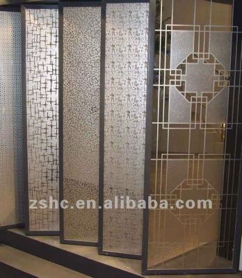 China Acid Etched Decoration Pattern Stainless Steel Sheets / Etching Stainless Steel Sheets for sale