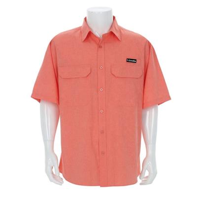 China Breathable Fishing Shirt Summer Shirt Factory Supplier Wholesale Custom Design Accept Customer Logo Casual Fishing Shirt for sale