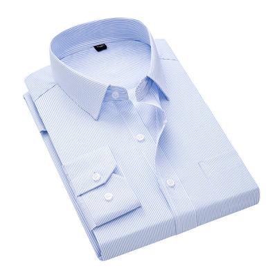 China Wholesale Summer Men's Work Shirts Manufacturer Anti-pilling Men's Long Sleeve Shirts Men's Shirts for sale