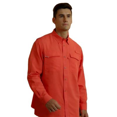 China Wholesale Fishing Shirts Antibacterial Mens Shirts Manufacturer Custom Design Casual Fishing Shirts for sale