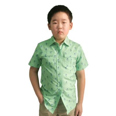 China Factory direct sale anti-pilling child's quick-drying fishing child's shirt custom design casual fishing child's shirt for sale