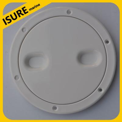 China boat plastic deck plate/marine hardware/ Round Deck Plate for sale