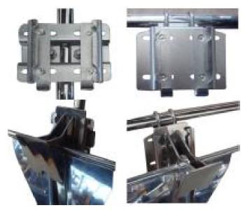 China rail mount anchor brackets Stainless Steel for sale