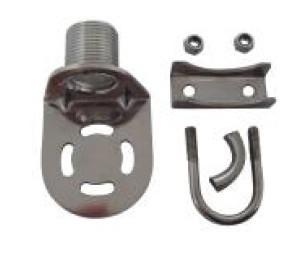 China STAINLESS STEEL RAIL MOUNT ANTENNA BRACKET,WITH 1”-14 THREADS for sale