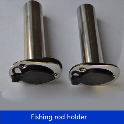 China Stainless Steel Fishing Rod Pole Holder Side Surface Mount/stainless steel fishing rod holder that used for marine for sale