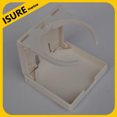 China ISURE MARINE Boat Yacht Cup Holder White Nylon Adjustable Folding Drink Holder for sale