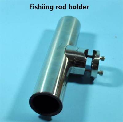 China AISI 316 stainless steel for 1-1/4'' tube fishing rod holder for sale