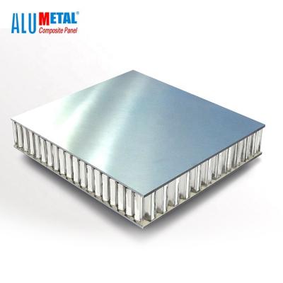 China Contemporary Aluminum Alumetal 10mm Honeycomb Core Sandwich Panel Price For Curtain Wall for sale