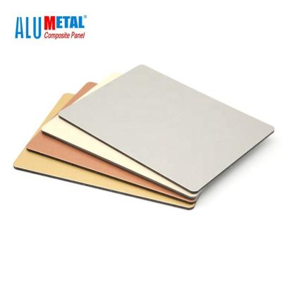 China Interior Exterior Wall Alumetal 4mm Metal Construction Alucobond Color With Aluminum Composite Panel ACM Sheet Plate for sale