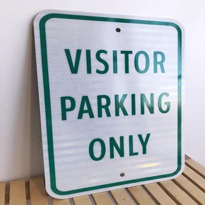 China Aluminum Parking Signboard Sign And Aluminum Road Sign With UV Printing Aluminum for sale