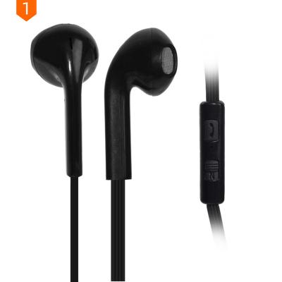 China in-ear wired earphone headphone with Mic Earbuds Stereo Headphone Noise Isolating in-ear wired earphone for mobile for sale