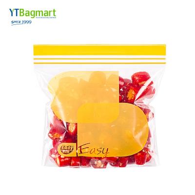 China YTBagmart Moisture Proof Reusable Clear Packaging Ziplock Bags LDPE Custom Plastic Zipper Bag for sale