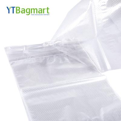 China Moisture Proof Custom Printed Clear Fruit Packing Drawstring Bag Food Grade PP Plastic Micro Perforated Bakery Bread Packaging Plastic Bags for sale