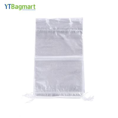 China Disposable Bagmart Customized One Stop Plastic Bread Packaging Bags Micro Perforated Drawstring Bags for sale