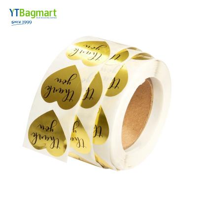 China Waterproof Factory Logo Private Stickers Self Adhesive Round Sticker Label Vinyl/PET Custom Printing Roll Packaging Labels for sale