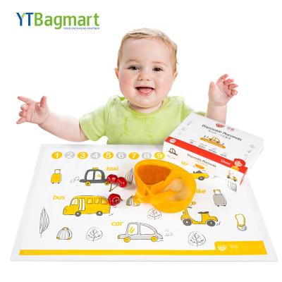 China Wholesale Viable Adhesive Free Extra Sticky PE Plastic Table Top Safe 4 Baby Infant Baby Place Disposable Mats for sale