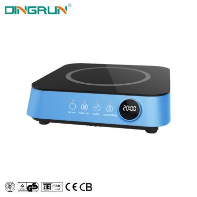 China Hotel 2000W Germany Portable Single Knob 220V Touch Control Induction Cooker Electric Cooktop for sale