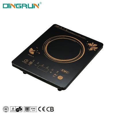 China 1 Coil Commercial Hot Commercial Kitchen Cooktop Induction Stove Hotel 2100W Ultra-thin Electric Burner 220V Touch Screen Induction Cooker 1 for sale