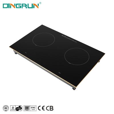 China Hotel Factory Directly Sell Induction Cooktop 220 Volt Pasta Double Hob Induction Cooker for sale