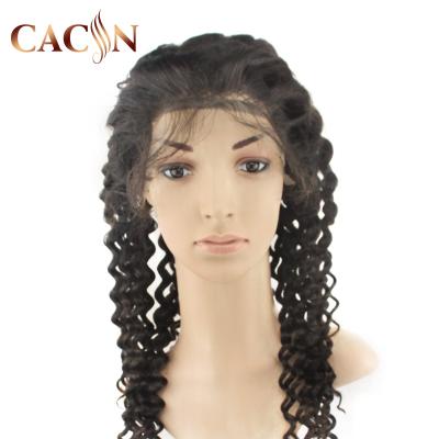 China Brazilian Deep Wave Lace Front Human Hair Wigs Deep Wave Curly Wig, Off Body Spiral Curl Lace Front Wig for sale