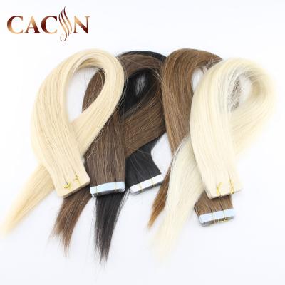 China Silky Straight Wave Ombre Tape Blonde Remy Hair Extension, Brazilian Tape In Hair Extensions, Invisible Tape For Hair Extensions for sale