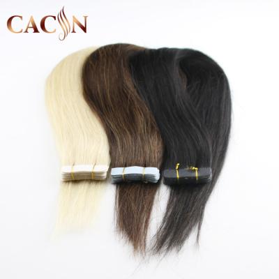 China Silky Straight Wave Good Quality Human Brazilian Hair Tape In, Micro Tape And Hair Extension Replacement Tape for sale