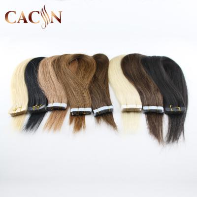 China Silky Straight Wave 100% Asian Virgin Skin Tape Remy Hair, 20 Inch Micro Ombre Nano Loop Ring Hair Extension for sale