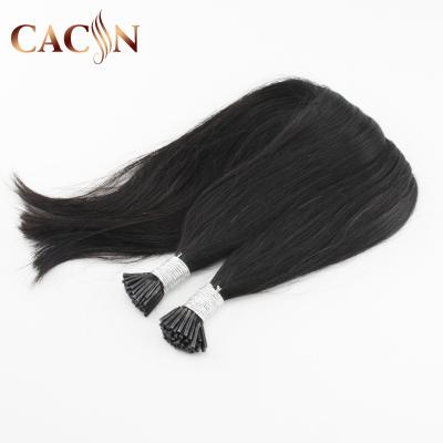 China Silky Straight Wave 38 Inch Brazilian Hair Extensions I Tip , I Tip 100% Virgin Indian Remy Hair Extensions for sale