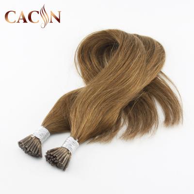 China High wave grade 9a silky straight i tip Brazilian straight hair, wavy i-tip hair extension, itip hair for sale