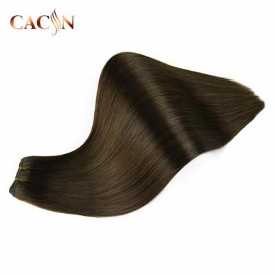 China Silky Straight Wave Cuticle Aligned 100% Human Body Wave 10a Grade Remy Virgin Human Machine Weft for sale