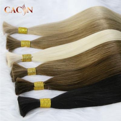 China Factory Direct Silky Straight Wave Cuticle Aligned Raw Virgin Hair Extension Hair 100 Volume for sale