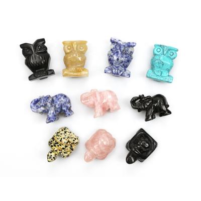 China Wholesale Natural Gemstone Lucky Animal Carvings from Europe for sale