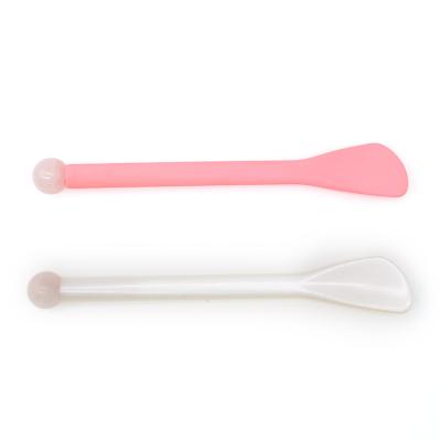 China Face Lift Candy Gem Stone Mini Facial Massager With Cream Spatula Set for sale