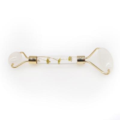 China The Other Gemstone Crystal Floral Facial Roller for sale