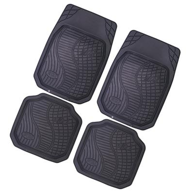 China Anti-silp New Waterproof Hot Sale 4 Pcs PVC Natural Anti Slip Mat For Universal Automotive for sale