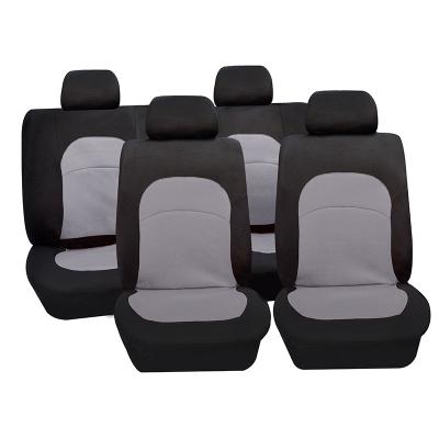 China Factory Supply Breathable Cheap Awesome 9pcs Polyester Material Seat Covers For Universal Car for sale